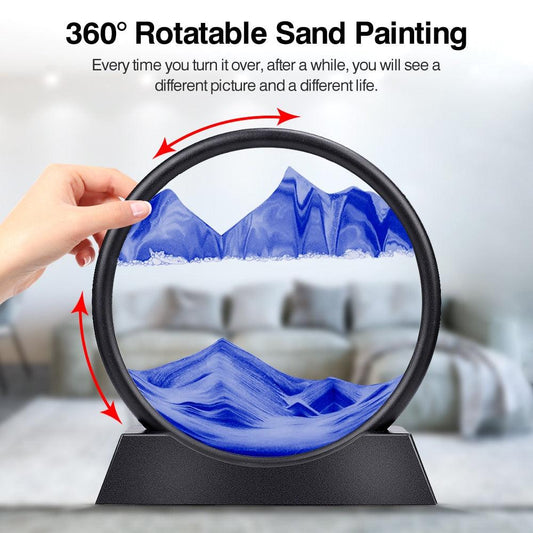 360 Degrees Rotatable Sand Painting - yokefinds.ie